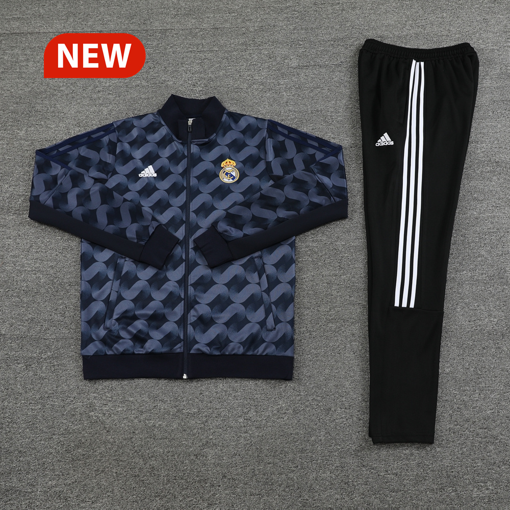 Real Madrid 23-24 Jacket Training Tracksuit - Blue